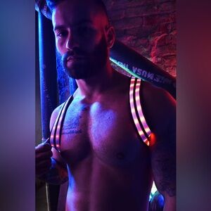 Breedwell Multicolor LED Shoulder Harness